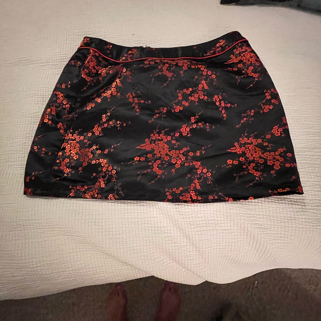 Silk Mini Skirts